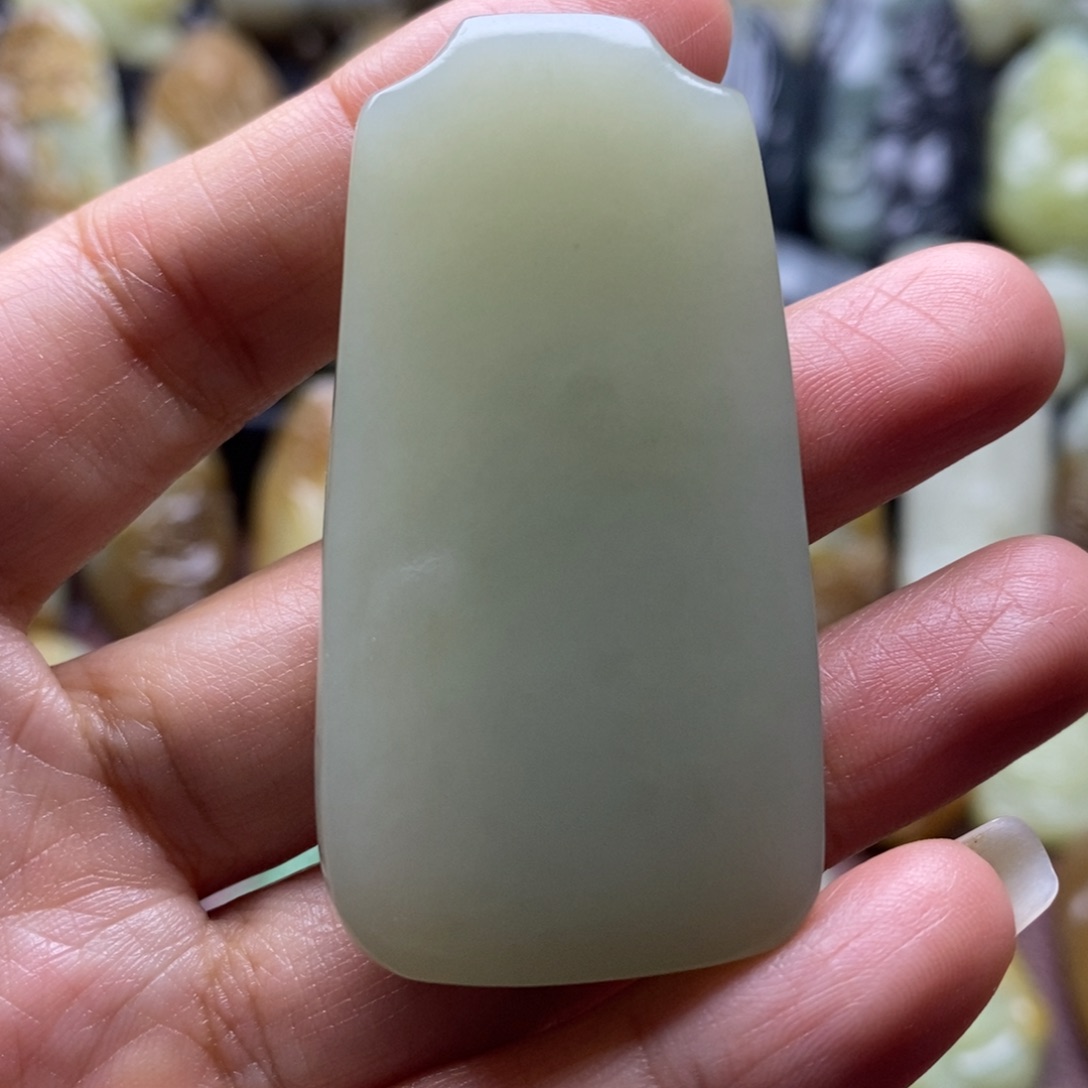 吊坠(不含链)未镶嵌和田玉（糖玉）