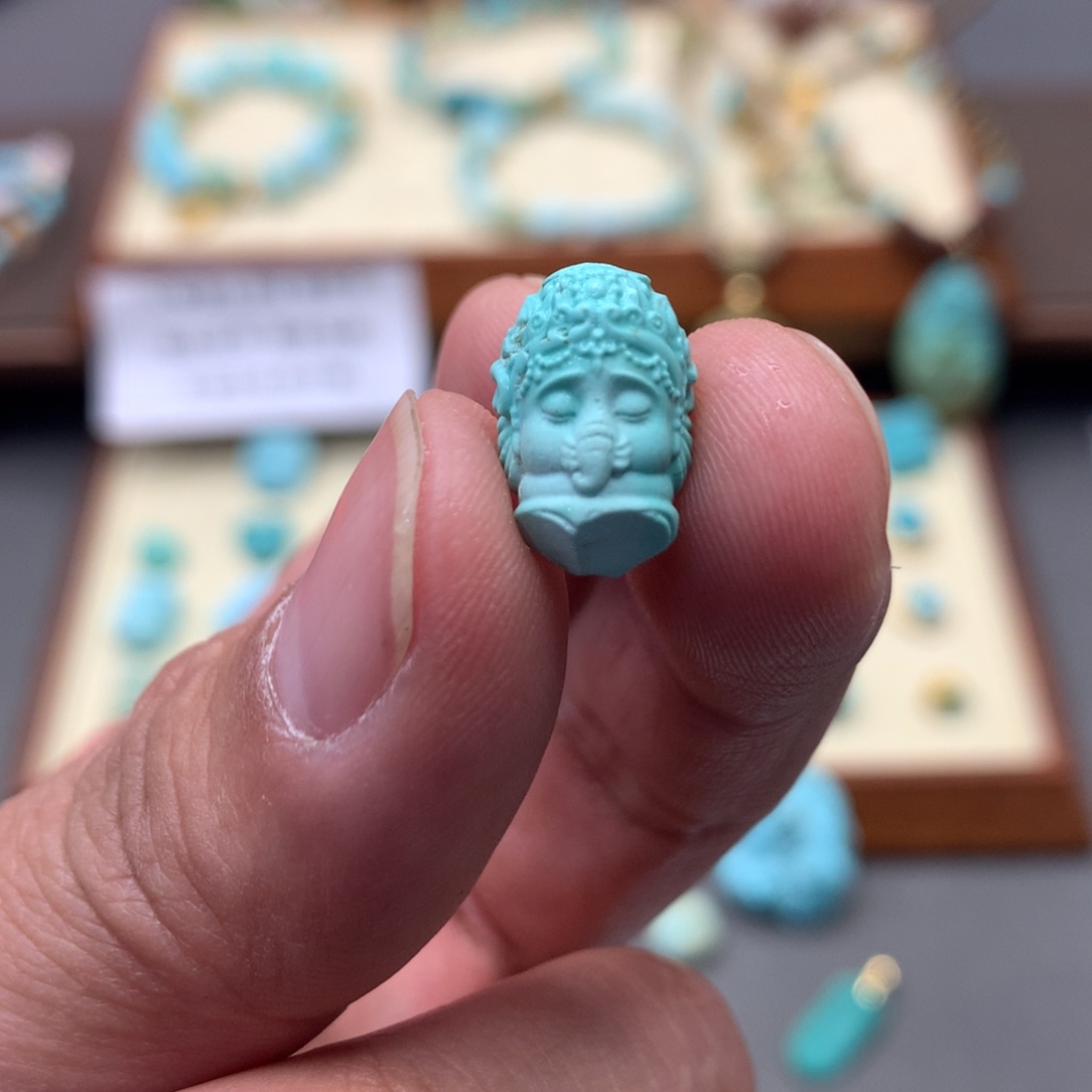 绿松石3未镶嵌配饰