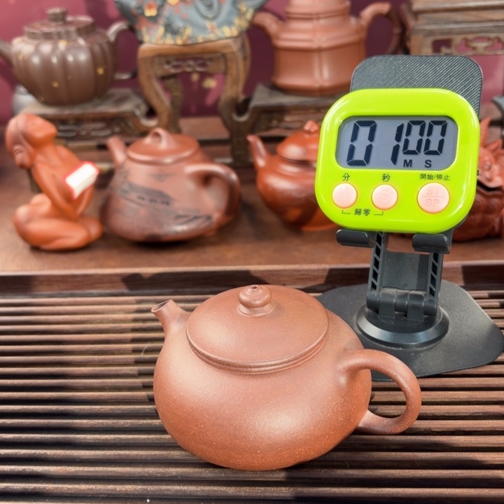 梧***下紫砂茶壶宜兴原矿紫团泥