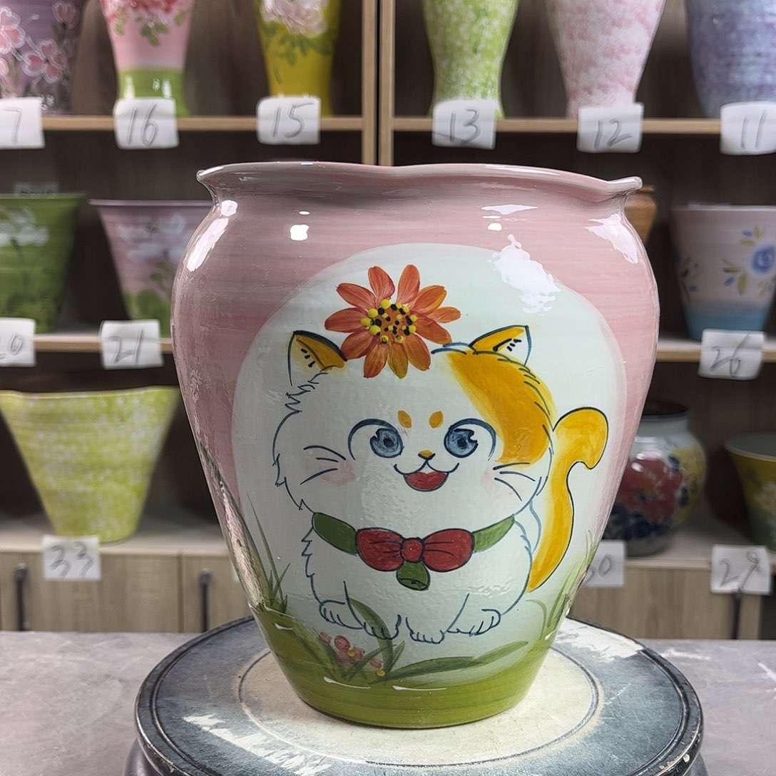 T***3景德镇陶瓷花盆花盆