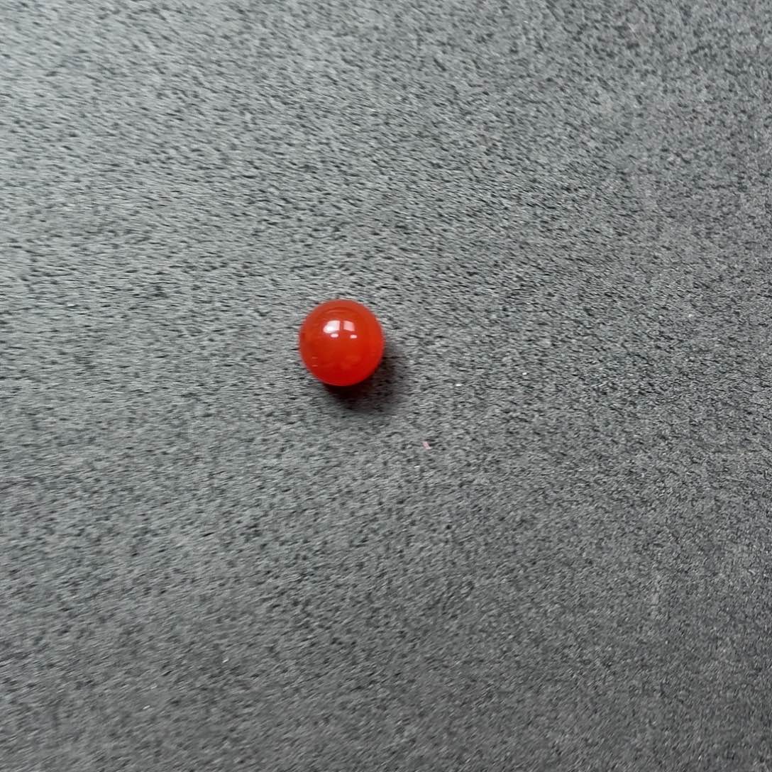 南红玛瑙未镶嵌7.5➕单珠