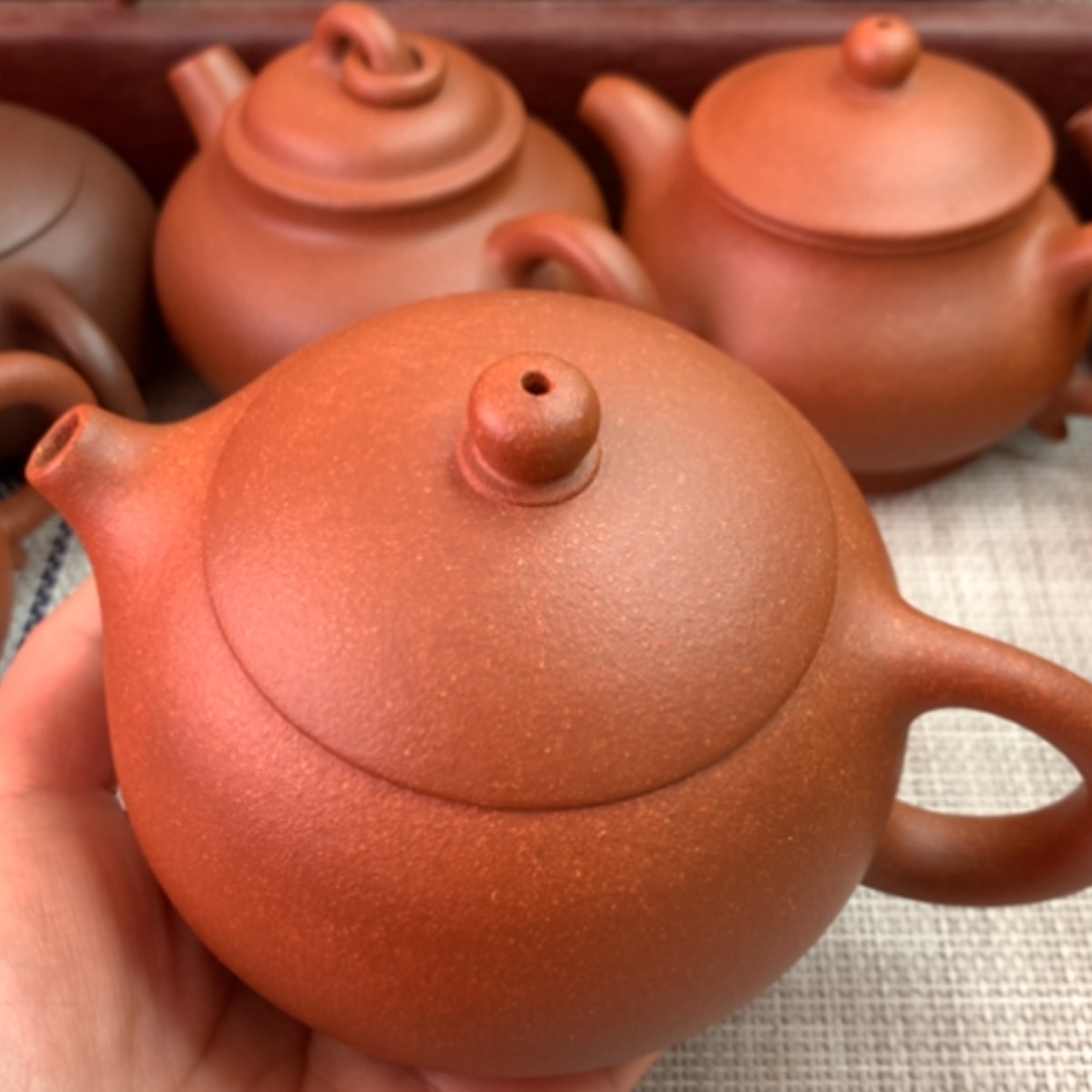 【闪购商品】紫砂茶壶300CC半手工制作