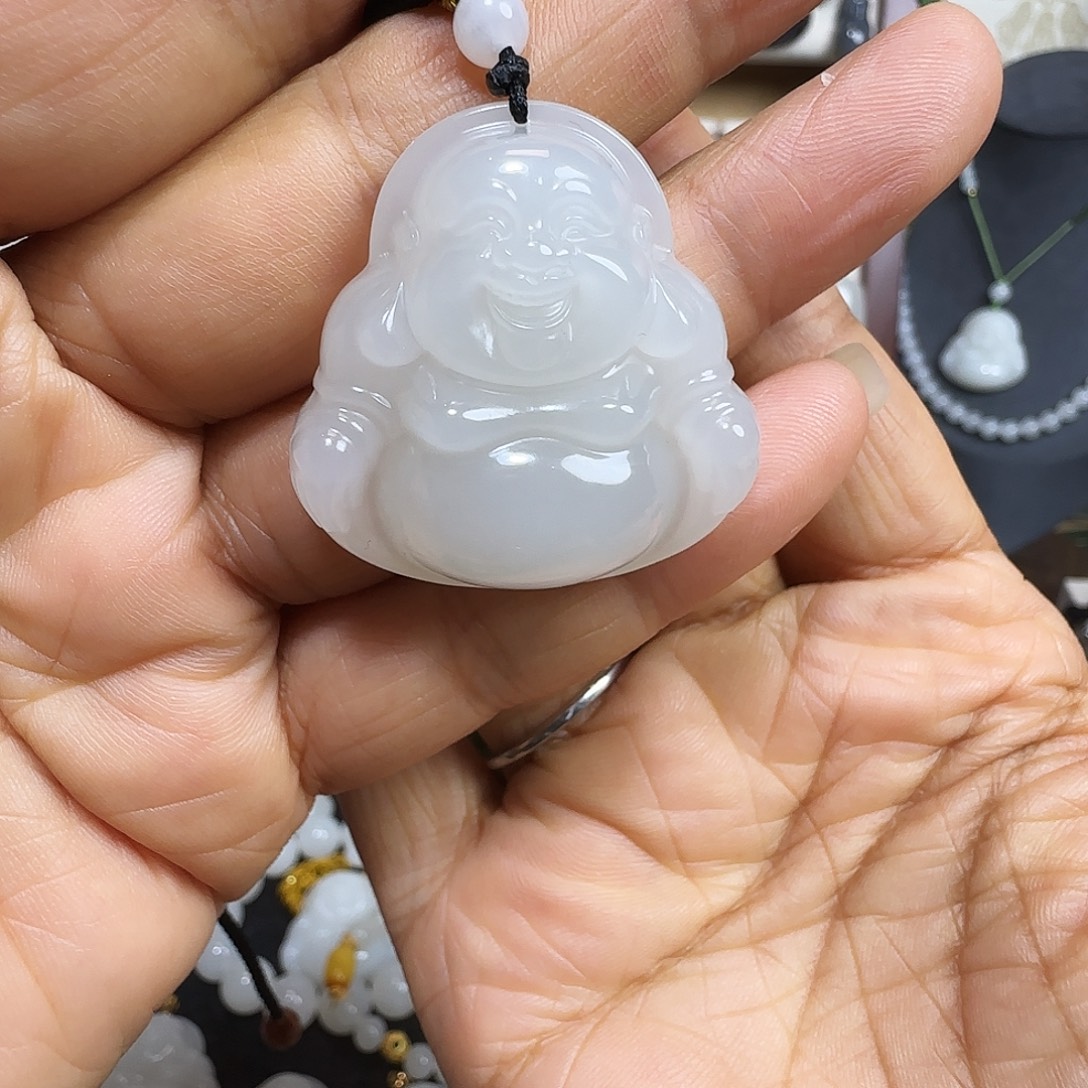 和田玉未镶嵌吊坠(不含链)