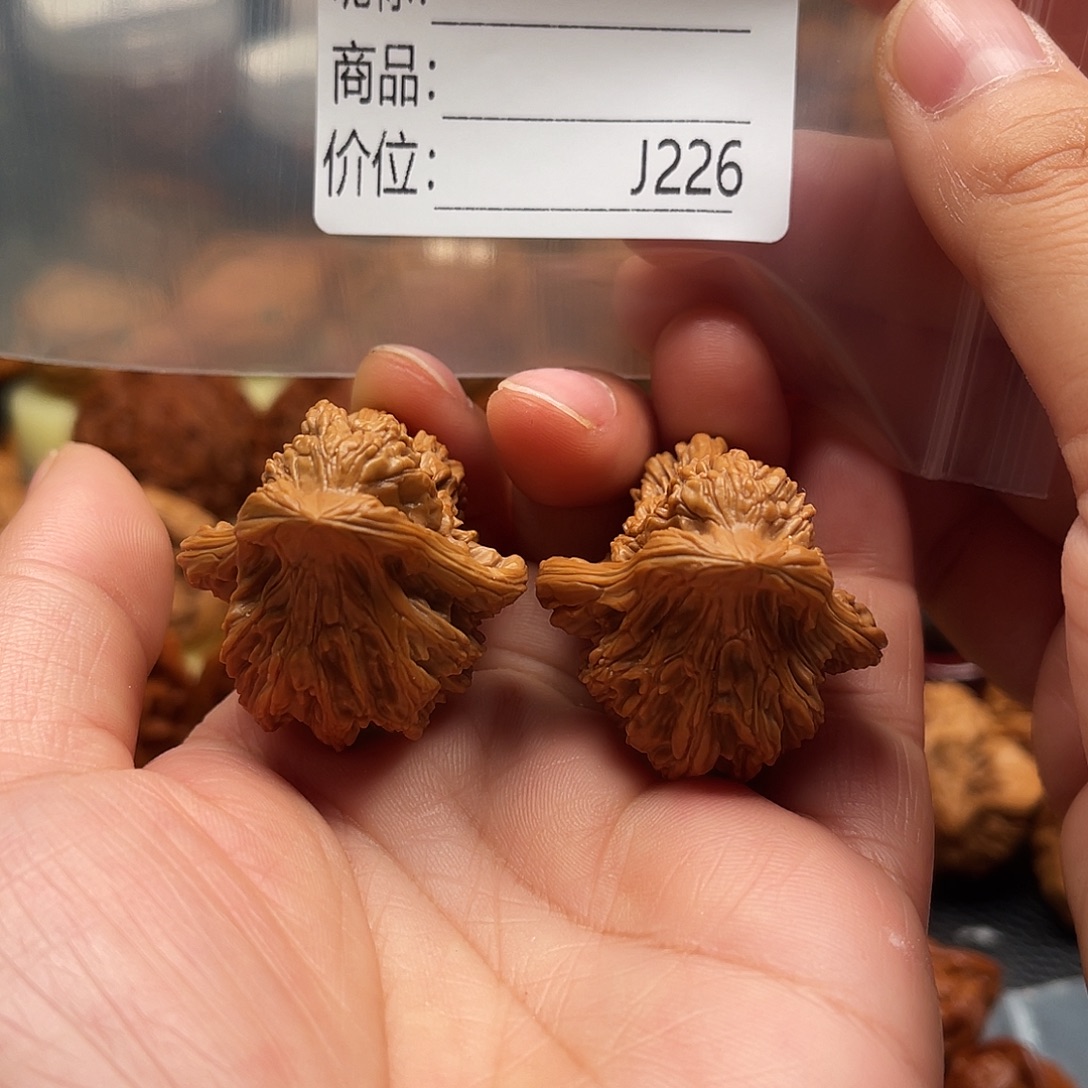 曲***散吊坠桃核野生鸟鸟