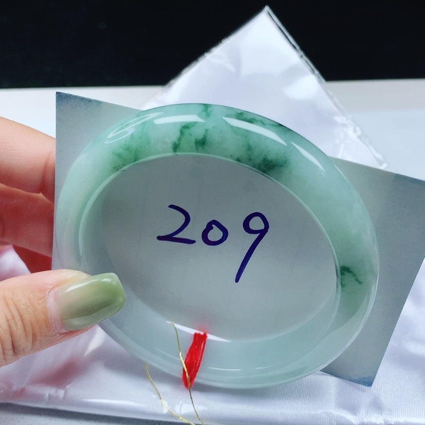 【闪购商品】翡翠未镶嵌手镯 正圈59+
