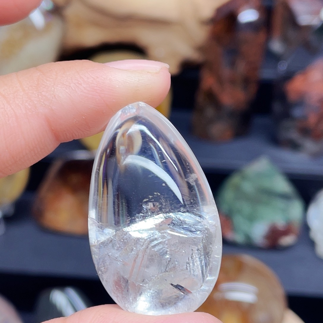 未镶嵌大型摆件（非配饰）水晶幸**满