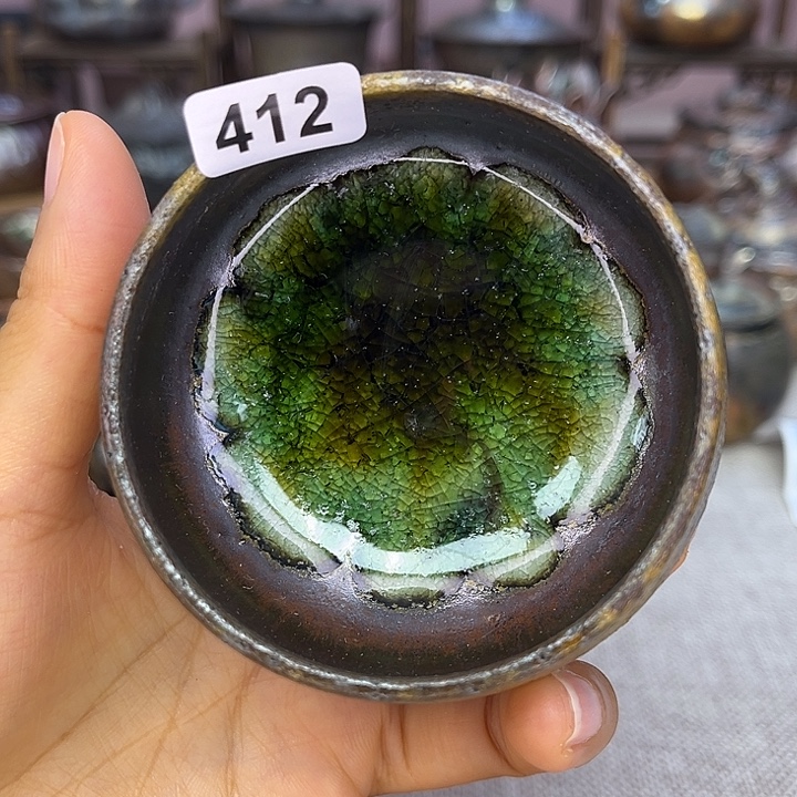 裸柴烧陶瓷手工茶器