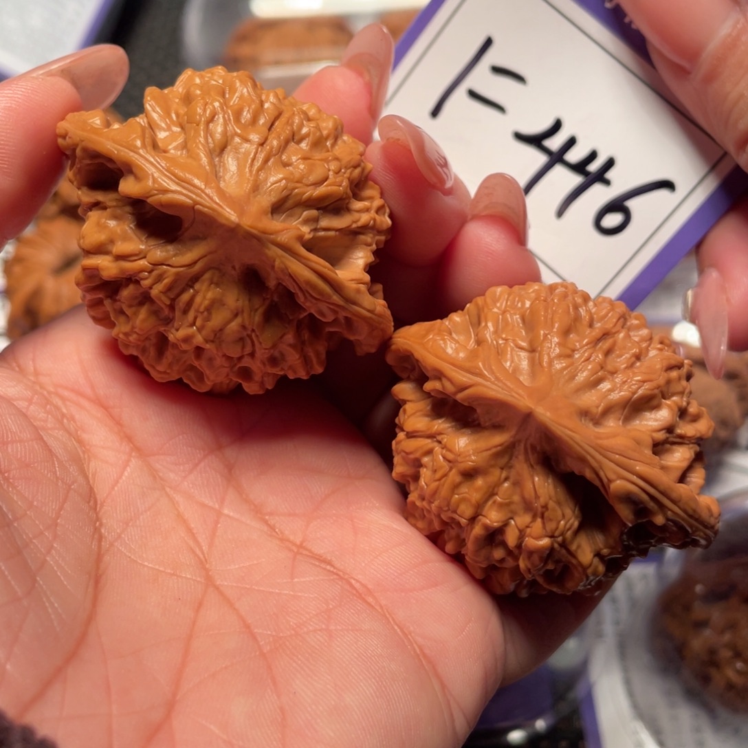 把件文玩核桃446号官帽47