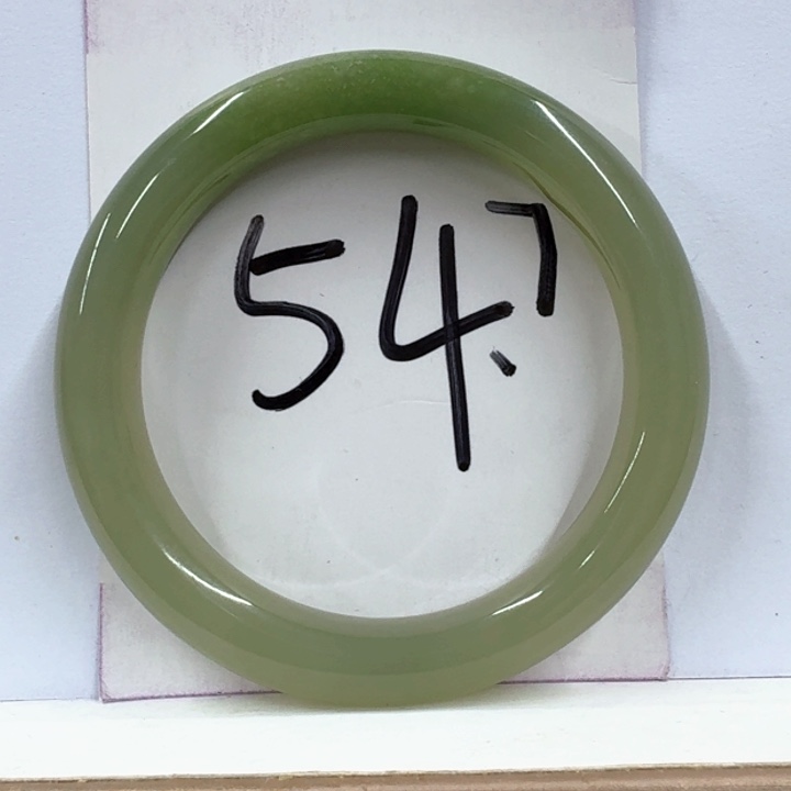 夜***冰和田玉手镯未镶嵌