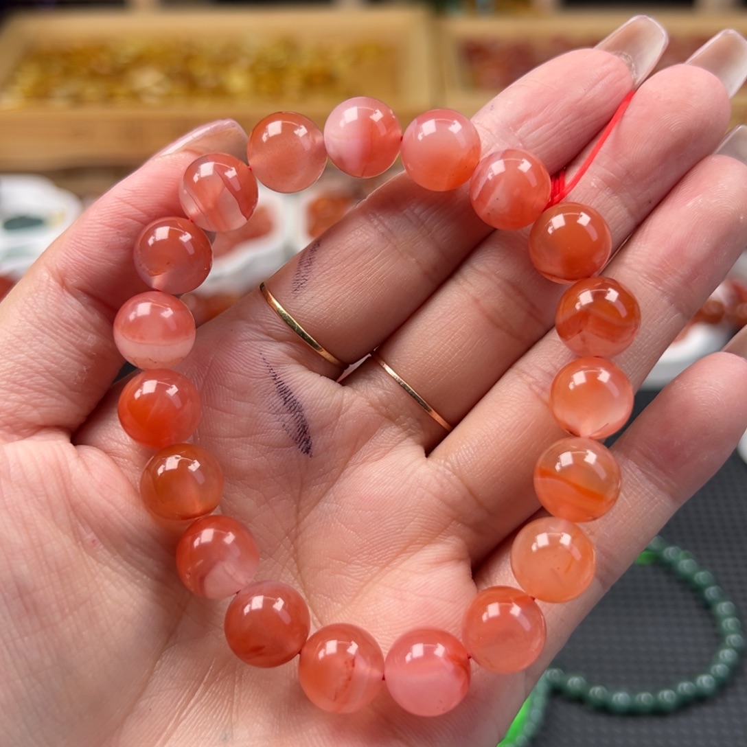 手链未镶嵌南红玛瑙