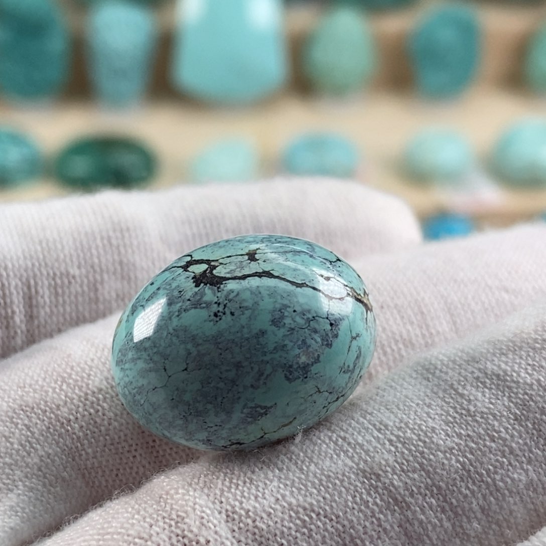 绿松石珠宝奇石未镶嵌