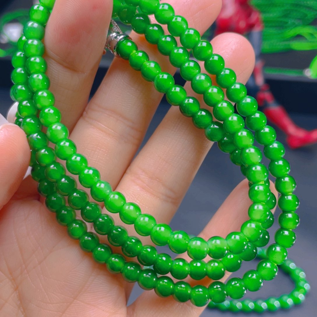 翡翠项链未镶嵌，1