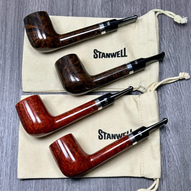 丹麦史丹威烟斗98型号光面撞球斗入门进阶斗石楠木烟斗进口斗叼斗