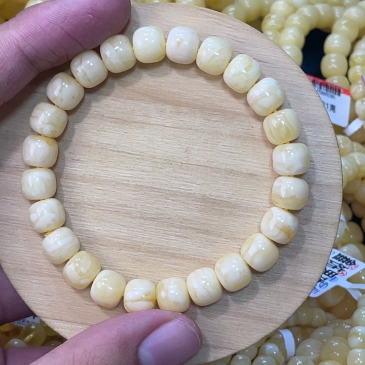 蜜蜡手链未镶嵌蜜蜡