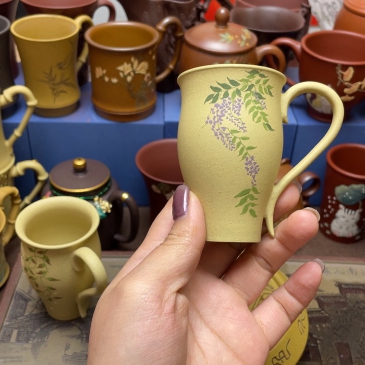 紫砂茶杯紫砂主人杯