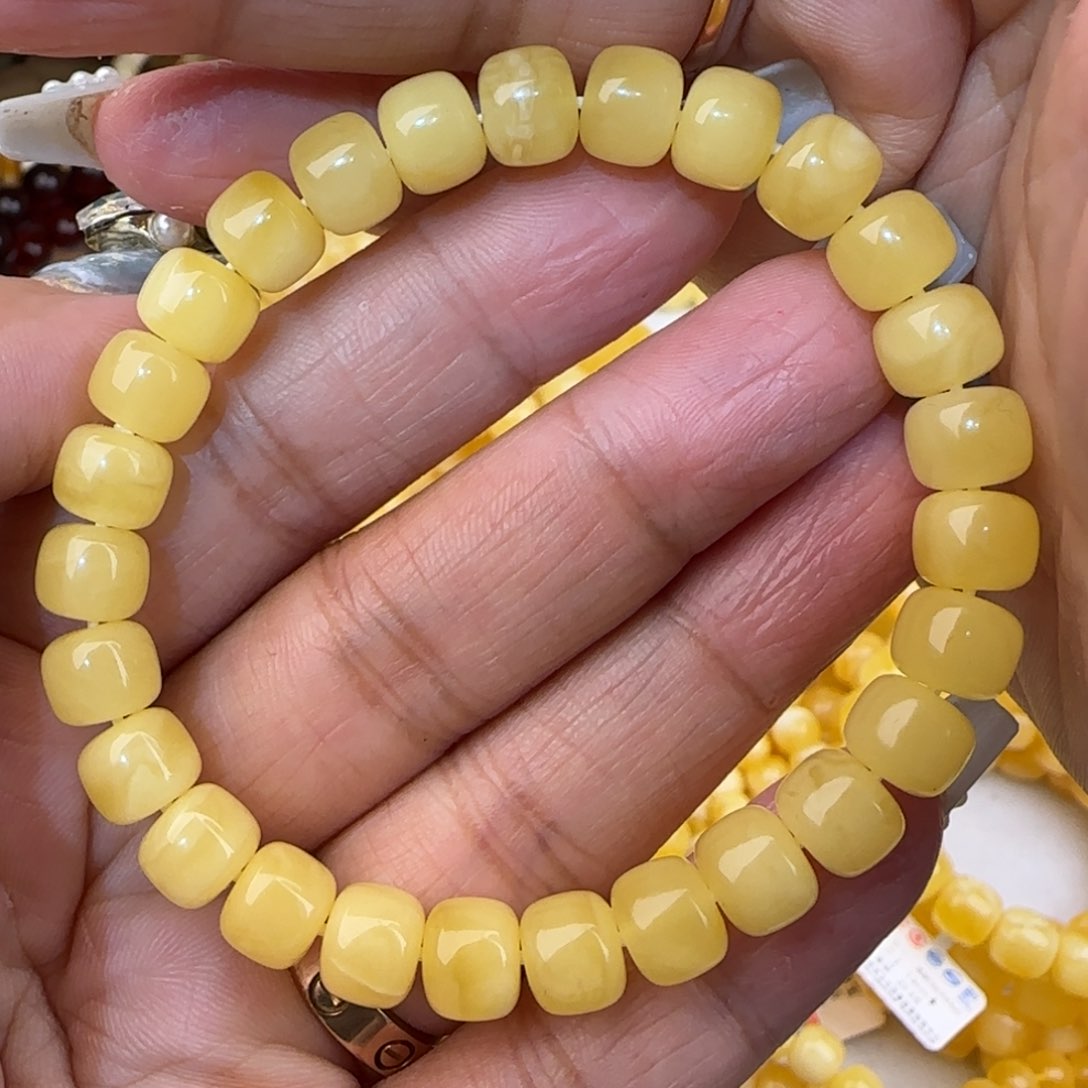 未镶嵌蜜蜡手链老型手串