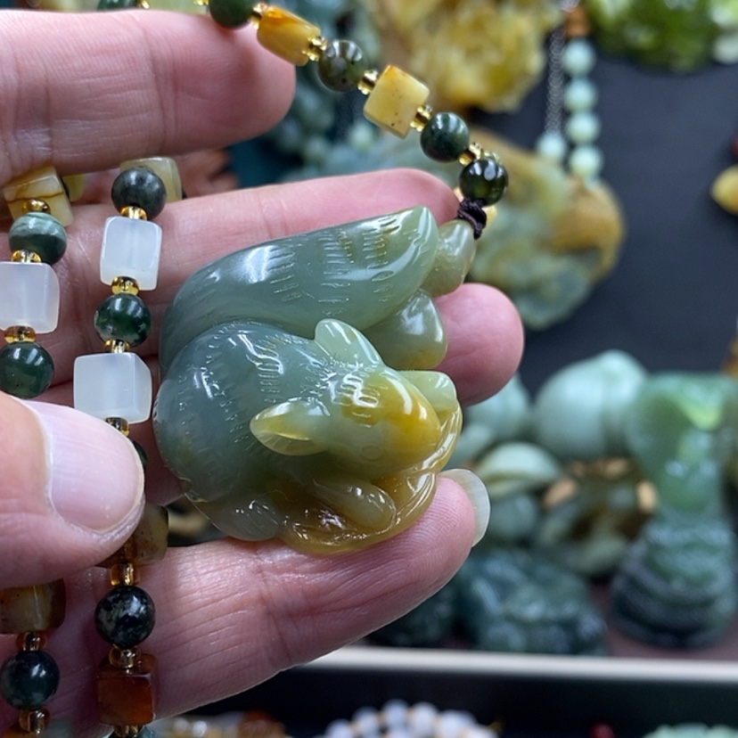 【闪购商品】未镶嵌岫玉吊坠