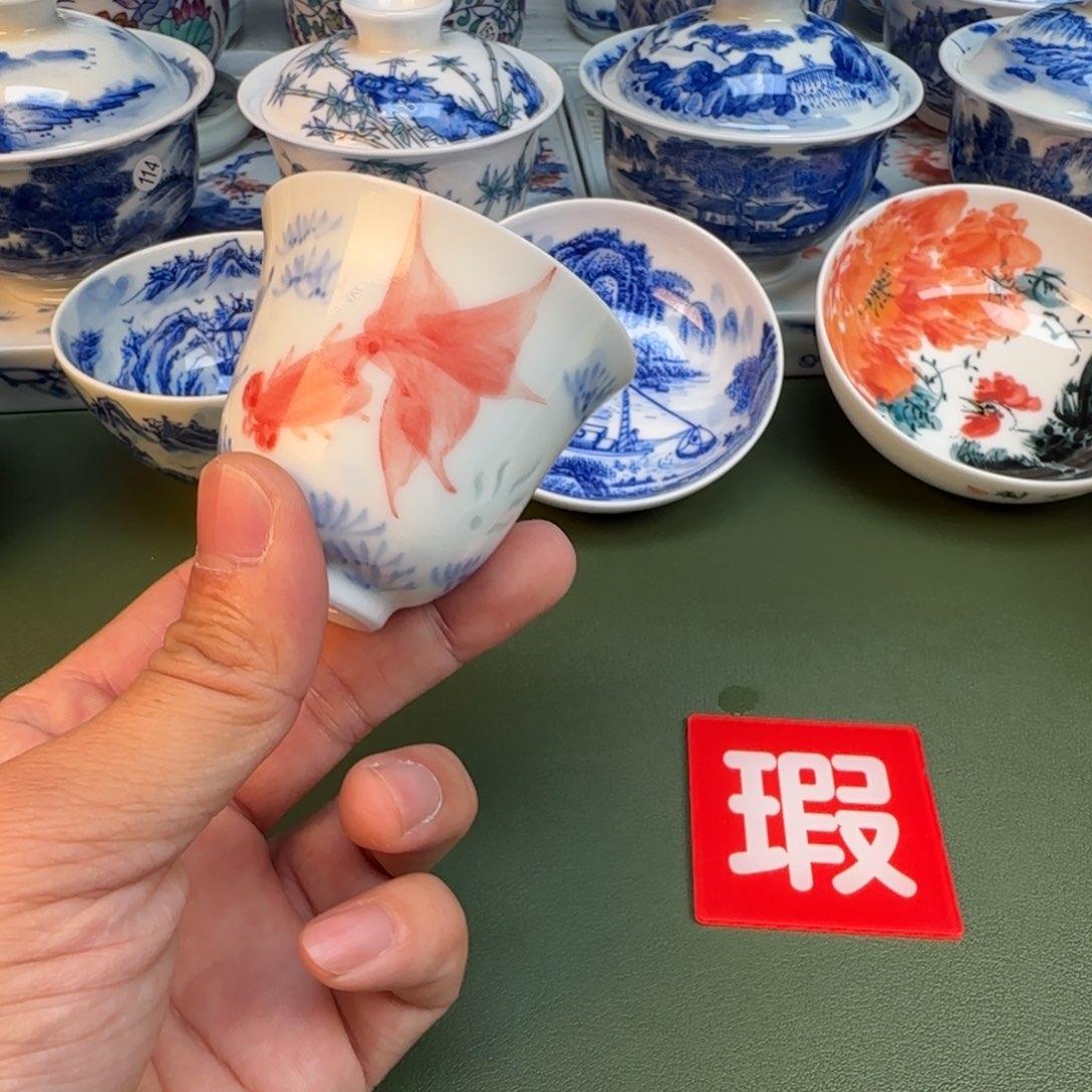 陶纯手工纯手绘茶具361