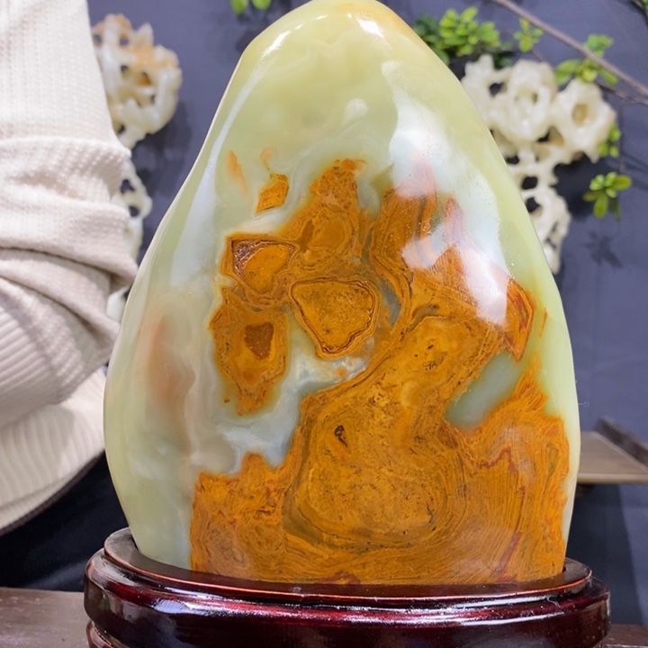 石材精品古青石摆件