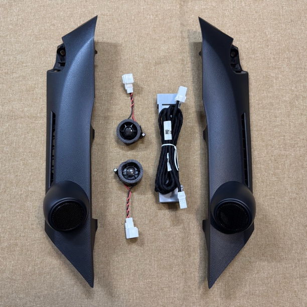 适用21款新飞度四代改装 A柱高音喇叭音响本田来福酱专用高音罩