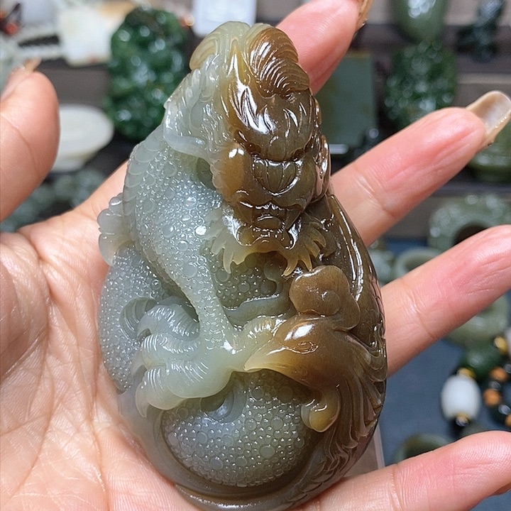 和田玉挂件未镶嵌