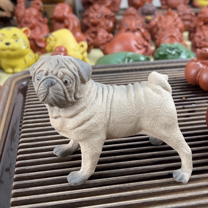 茶宠紫砂紫砂小狗