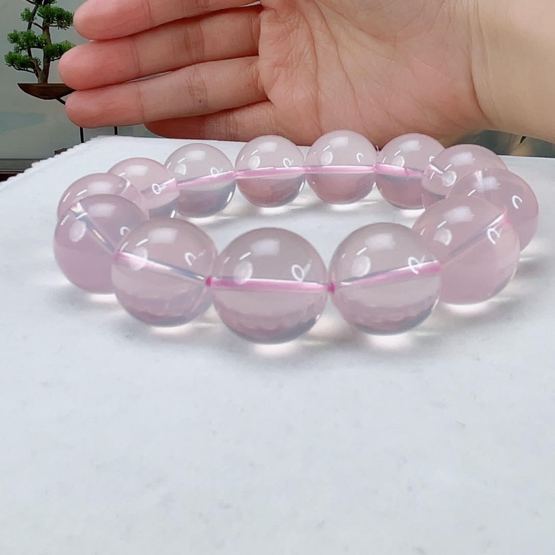 水晶手链未镶嵌水晶16.5