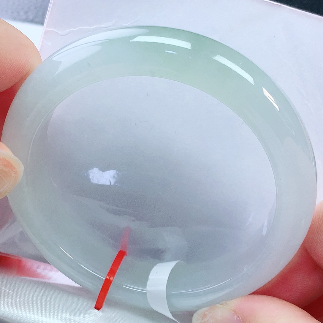 未镶嵌手镯翡翠55圈