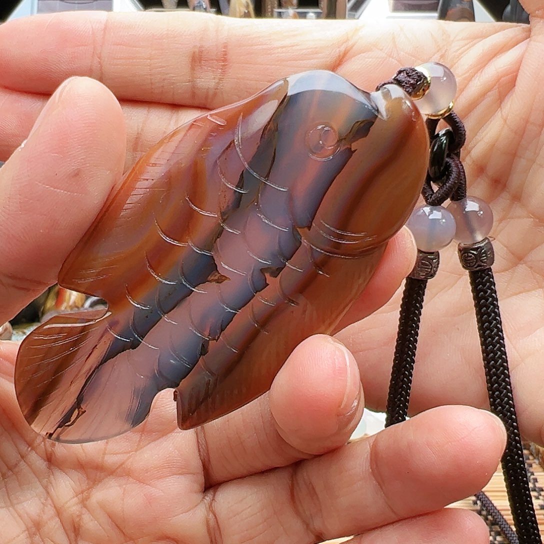 未镶嵌玛瑙/玉髓珠宝半成品