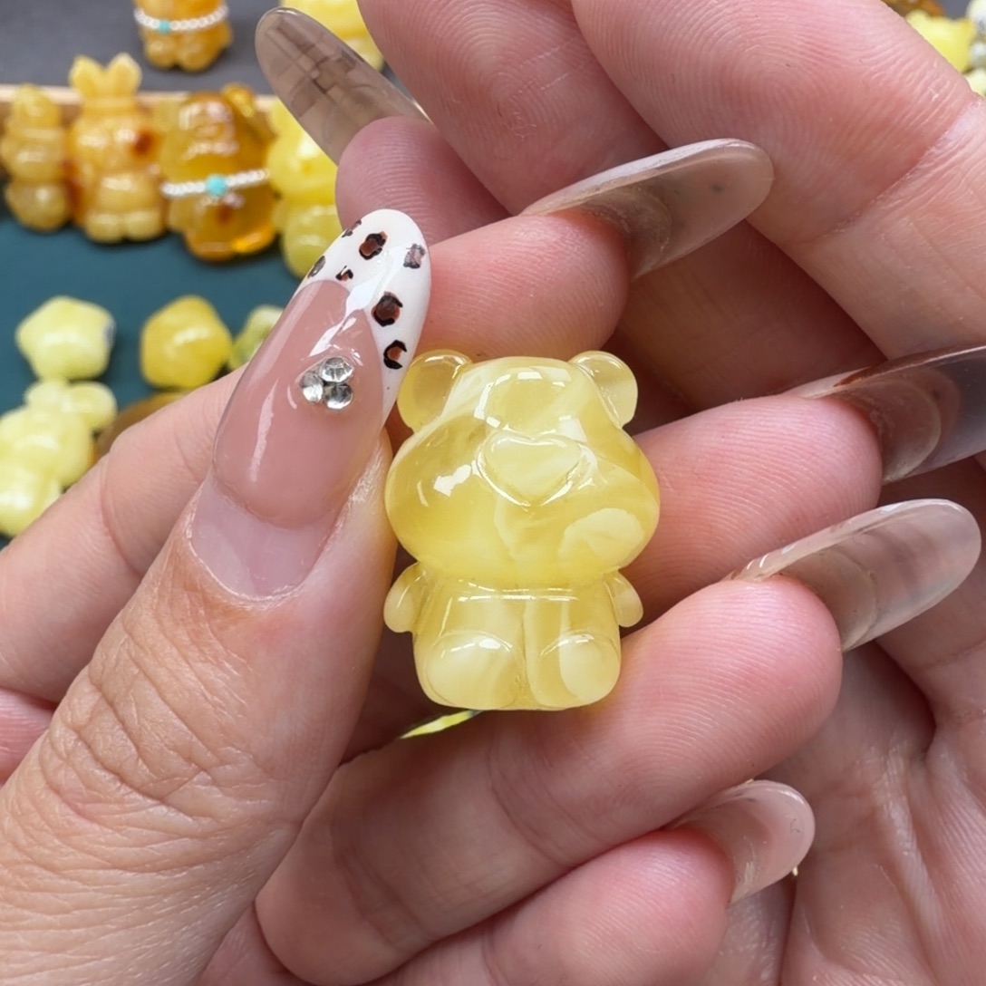 琥珀未镶嵌裸石蜜蜡