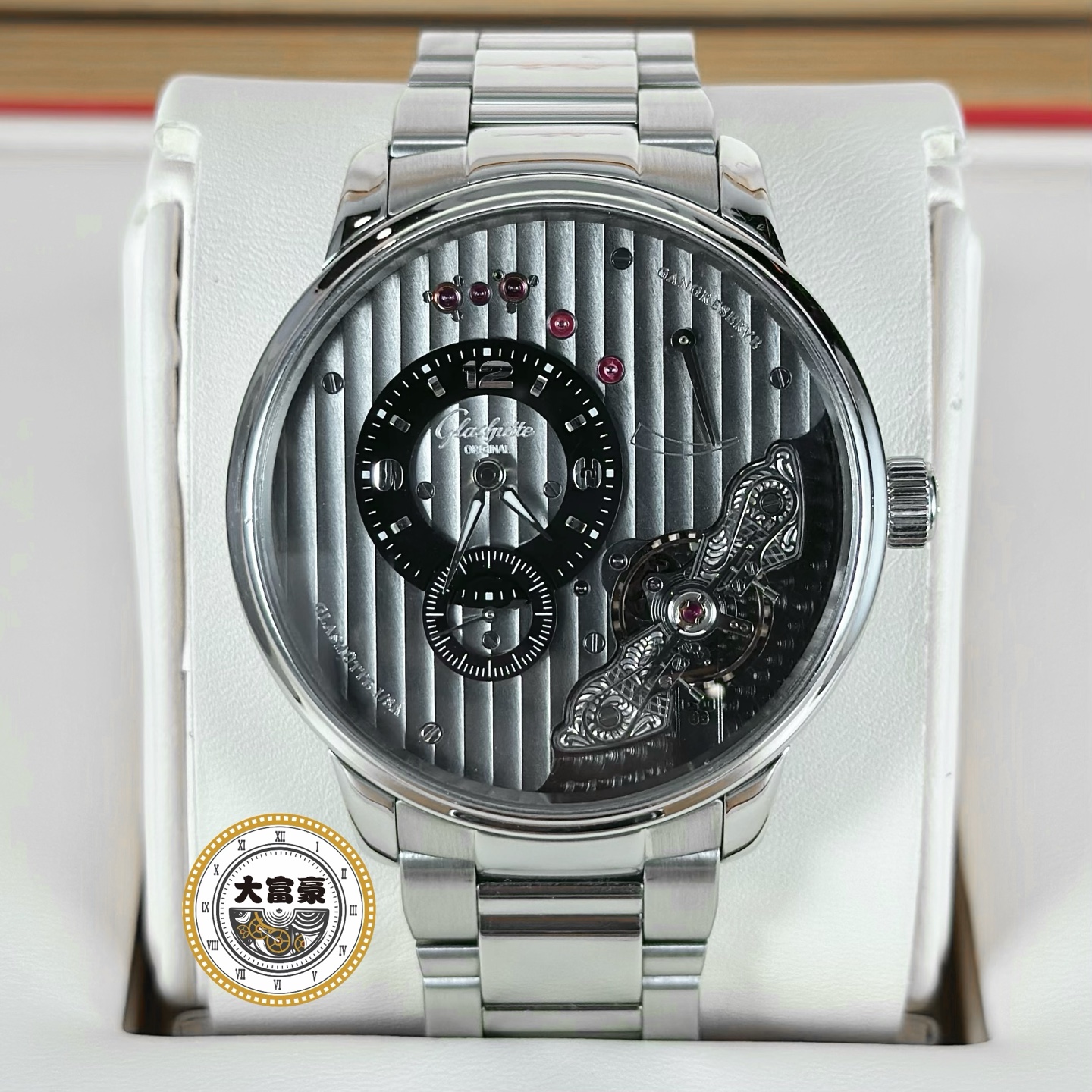 95新 Glashutte Original/格拉苏蒂 格拉苏蒂 2015年全套 