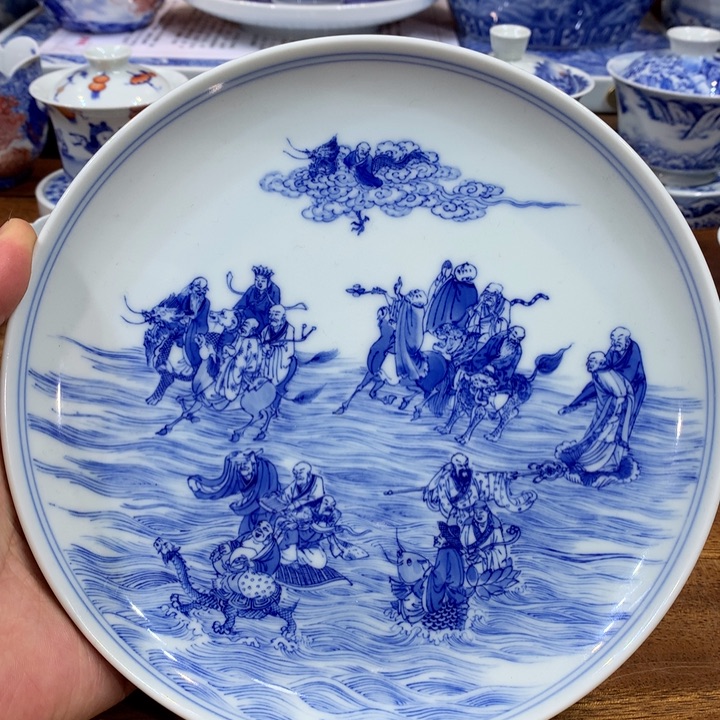 徐冬贵老师作品 十八罗汉