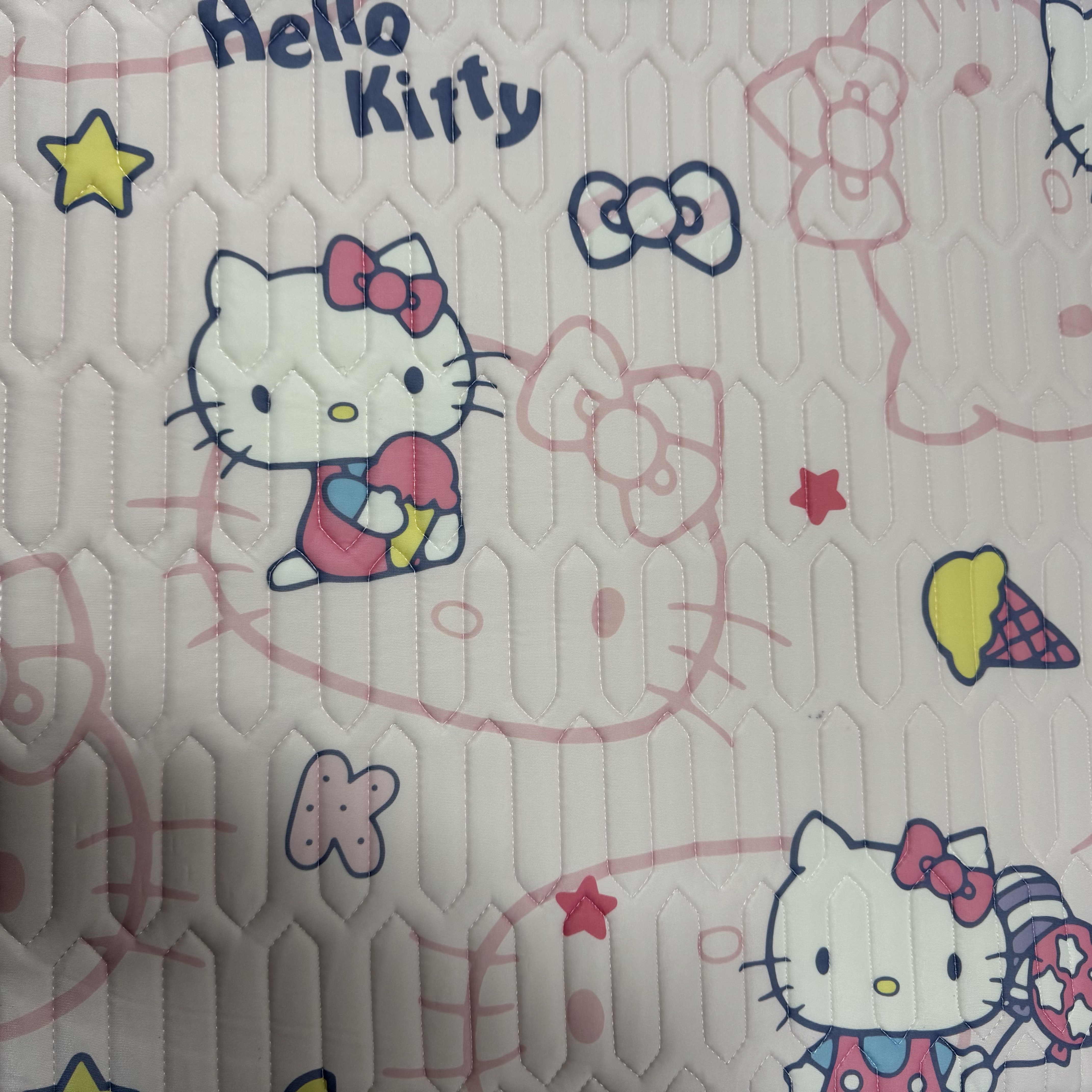 【甜筒kitty凉席】高端凉感丝软凉席 200*230cm