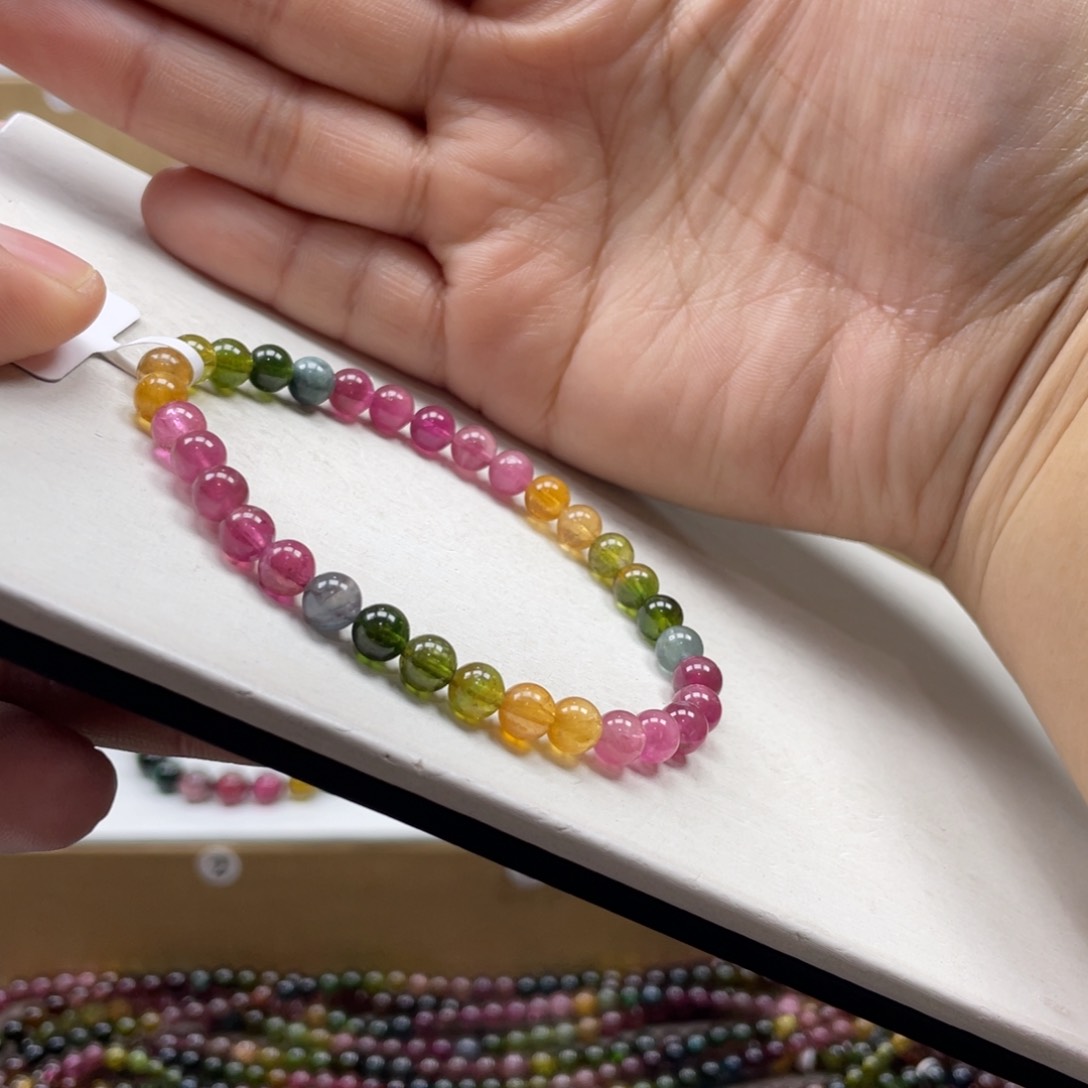 碧玺手串未镶嵌5.8mmmmmmmmmmmmmmmmmmm