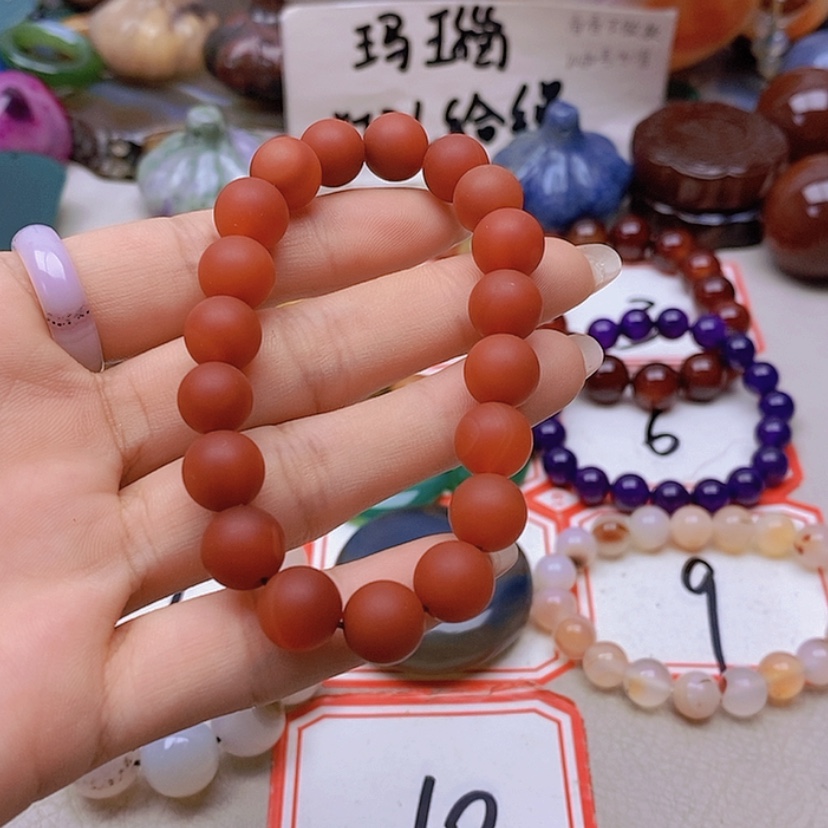 【闪购商品】未镶嵌玛瑙/玉髓珠宝半成品碧**?