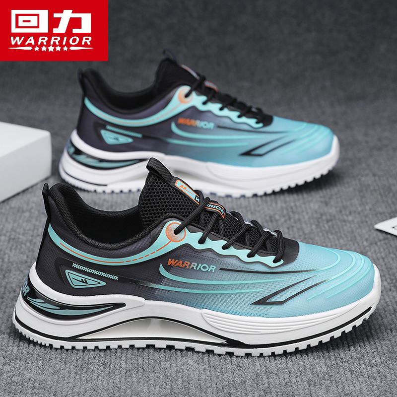 回力男鞋运动鞋男款2025新款秋季透气跑鞋网面鞋子男轻便跑步鞋男