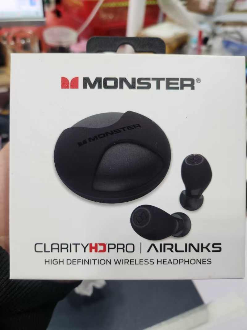 99新 MONSTER/魔声 魔声CLARITY PRO AIR LINKS真无线蓝牙耳机