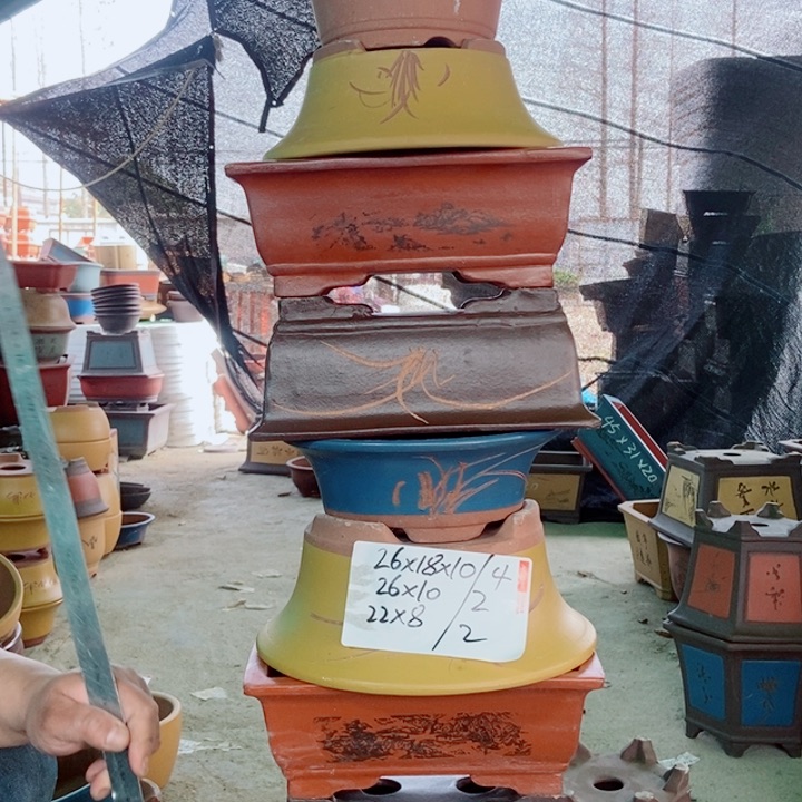 紫砂花盆紫砂紫砂