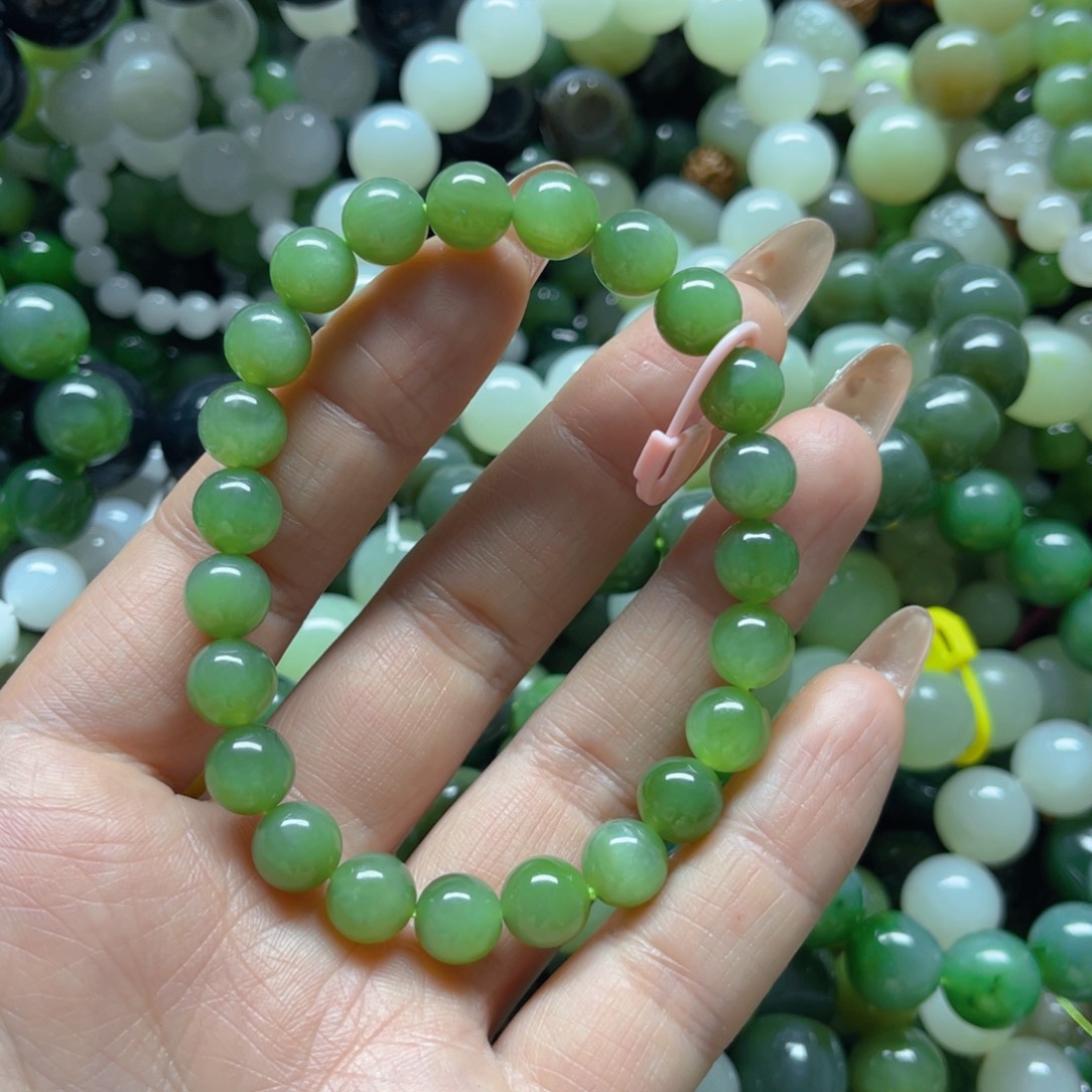 未镶嵌和田玉手串