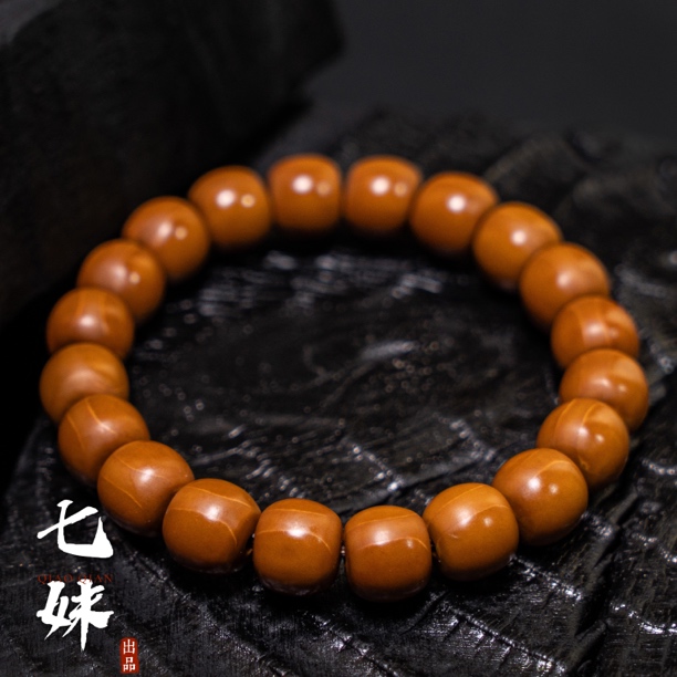 【老型】1.2左右s+树王料老型橄榄核手串