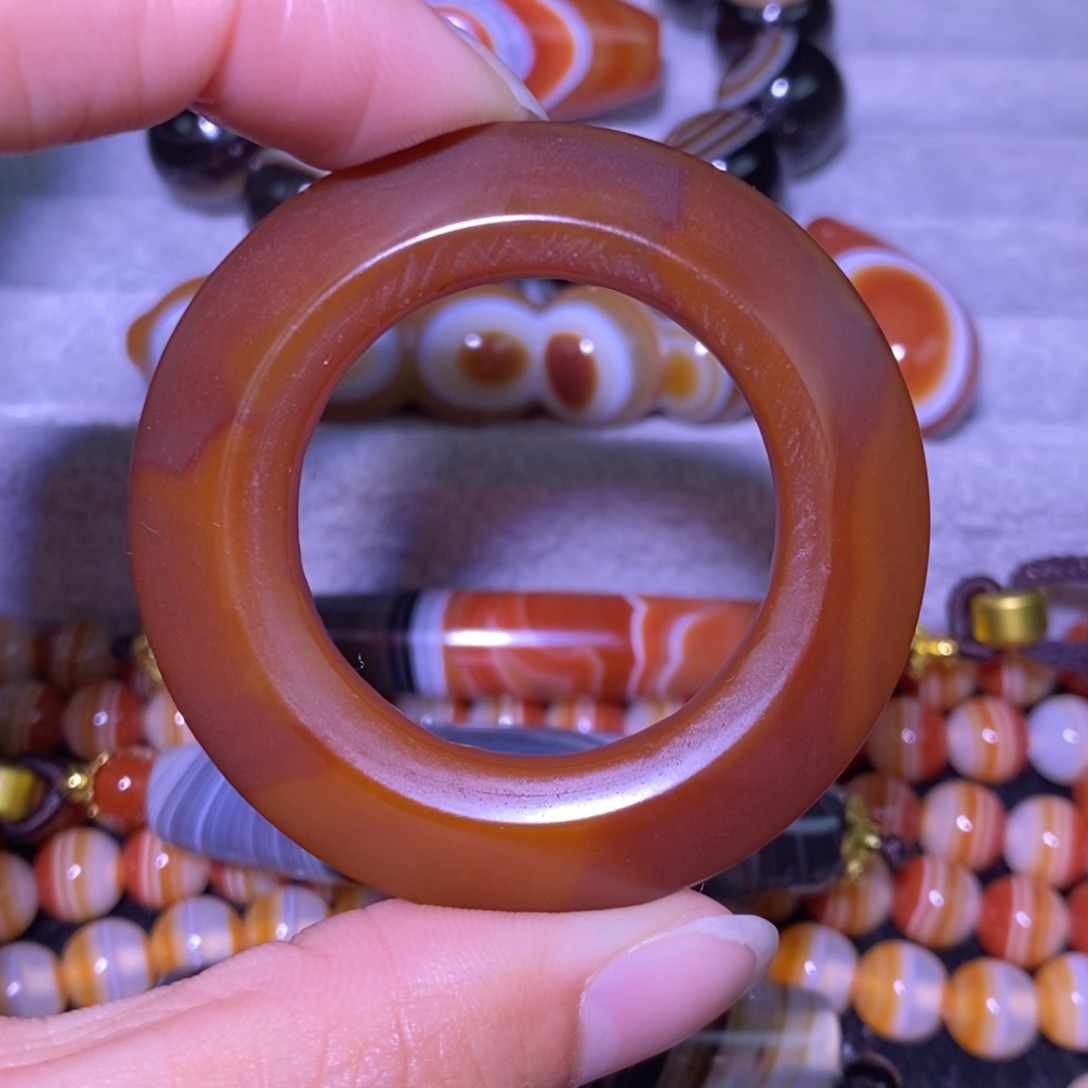 玛瑙/玉髓未镶嵌颈饰