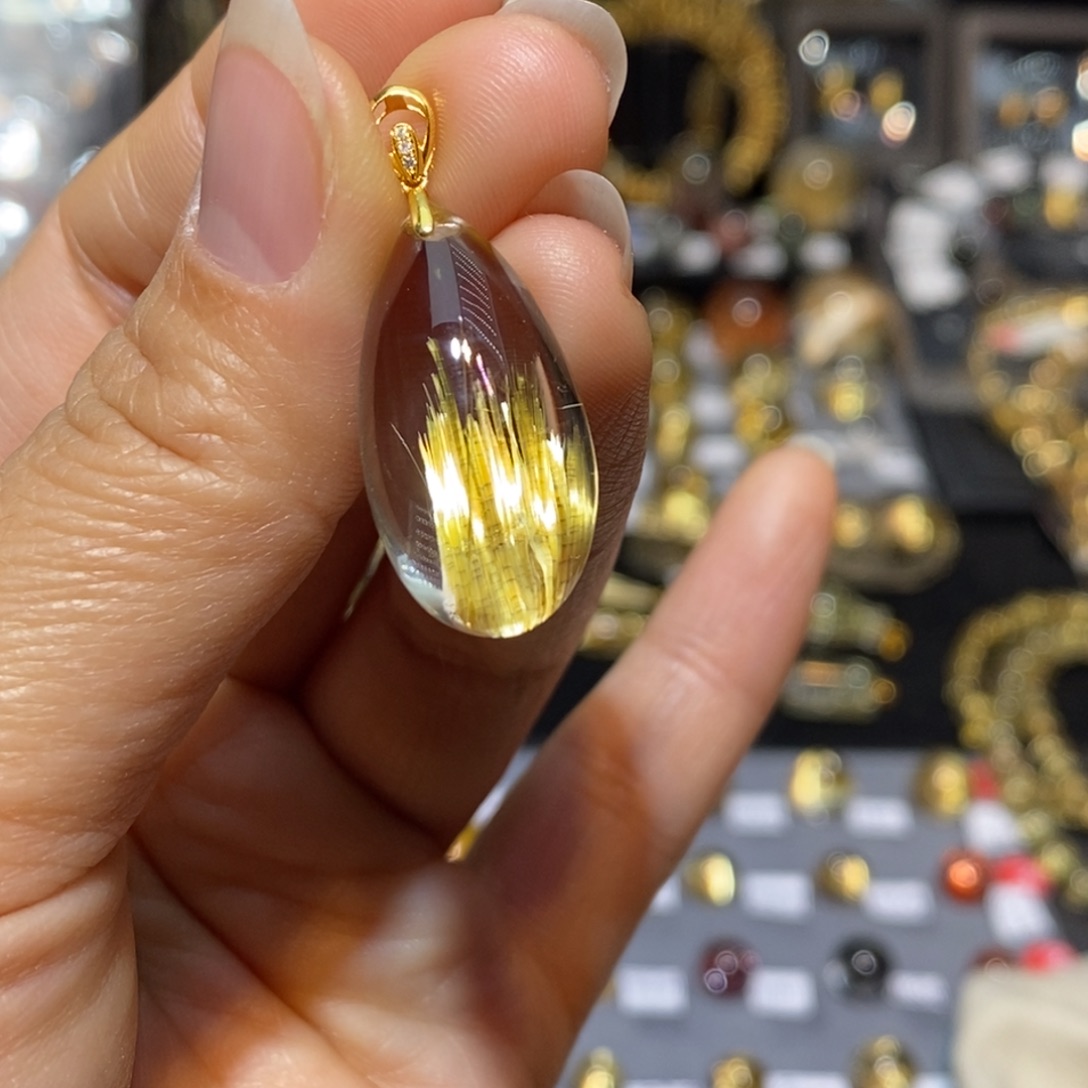 手链水晶未镶嵌吊坠