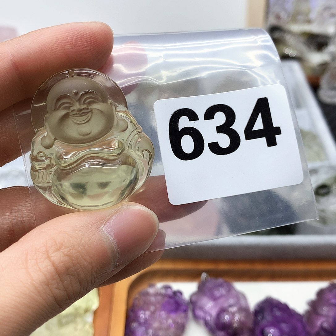 水晶颈饰未镶嵌吊坠