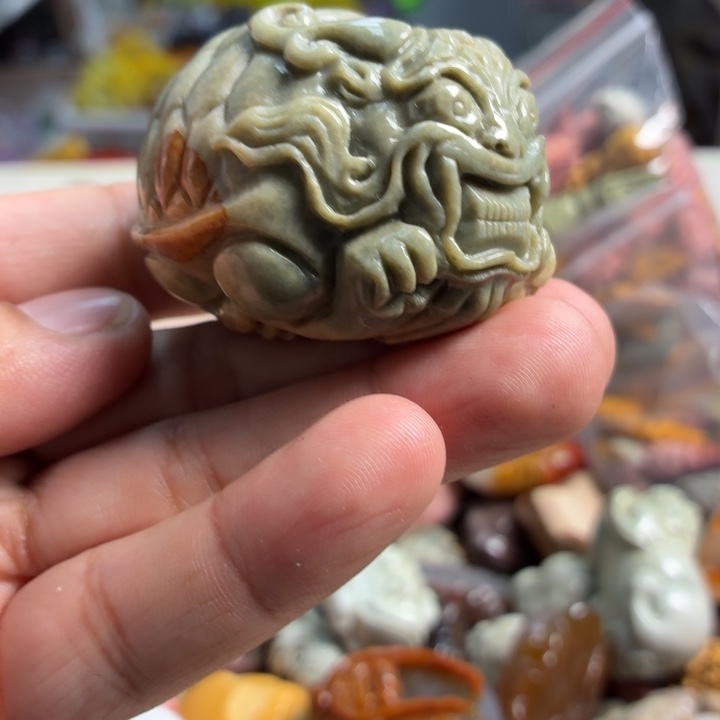 玛瑙/玉髓未镶嵌吊坠(不含链)