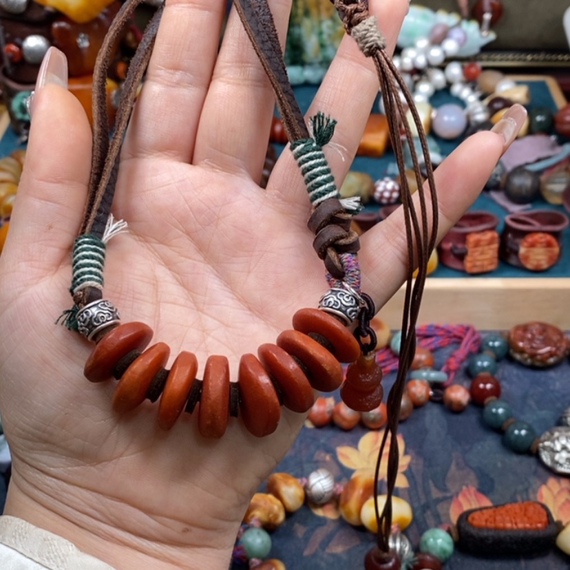 【闪购商品】蜜蜡颈饰未镶嵌项链