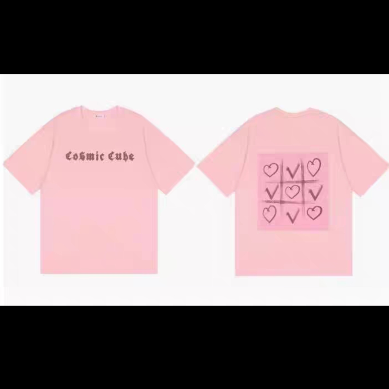 4142后背爱心T恤S-XL【D】