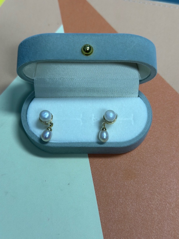 925银耳饰 百货 633 珍珠耳饰 发一对