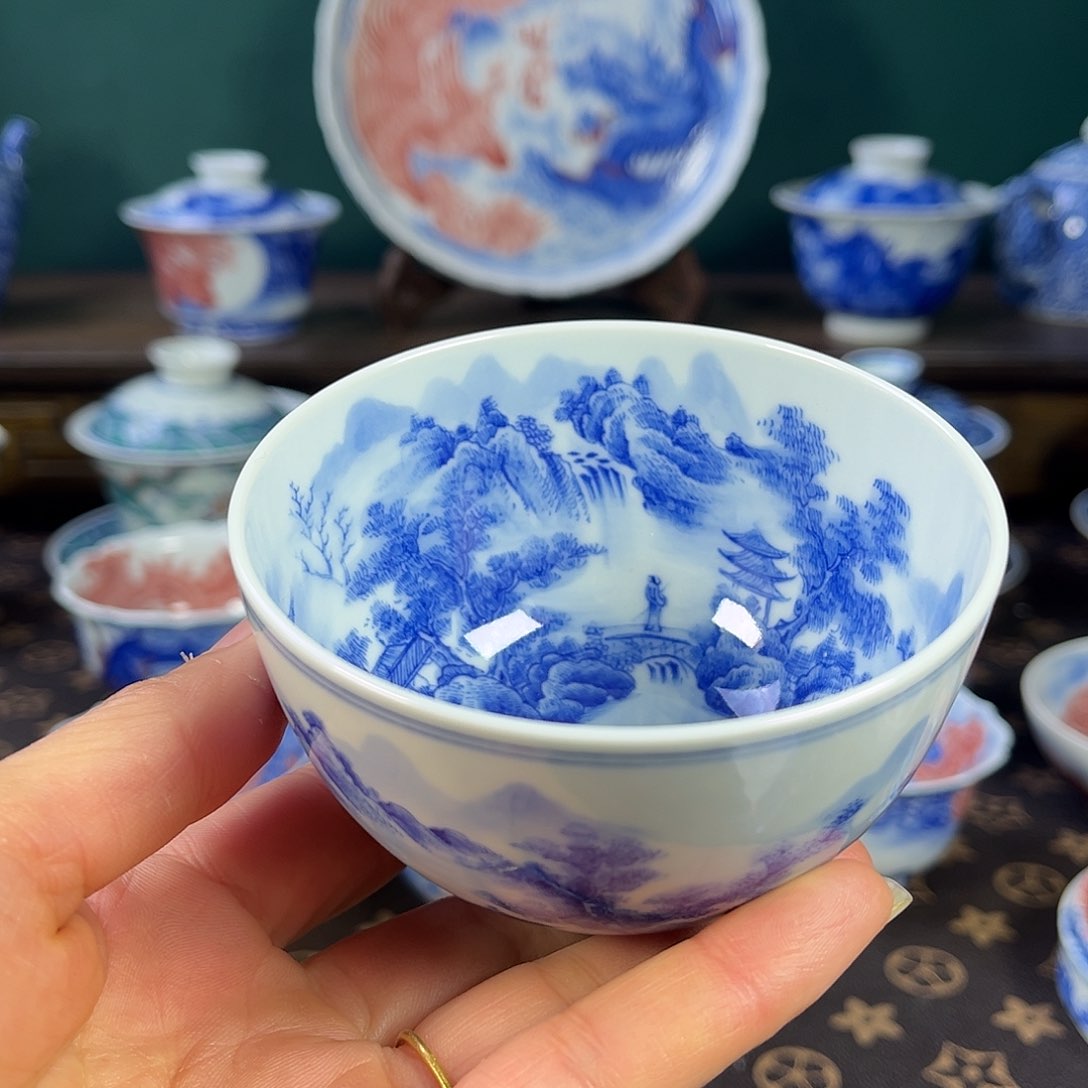 瓷片景德镇市手工手绘