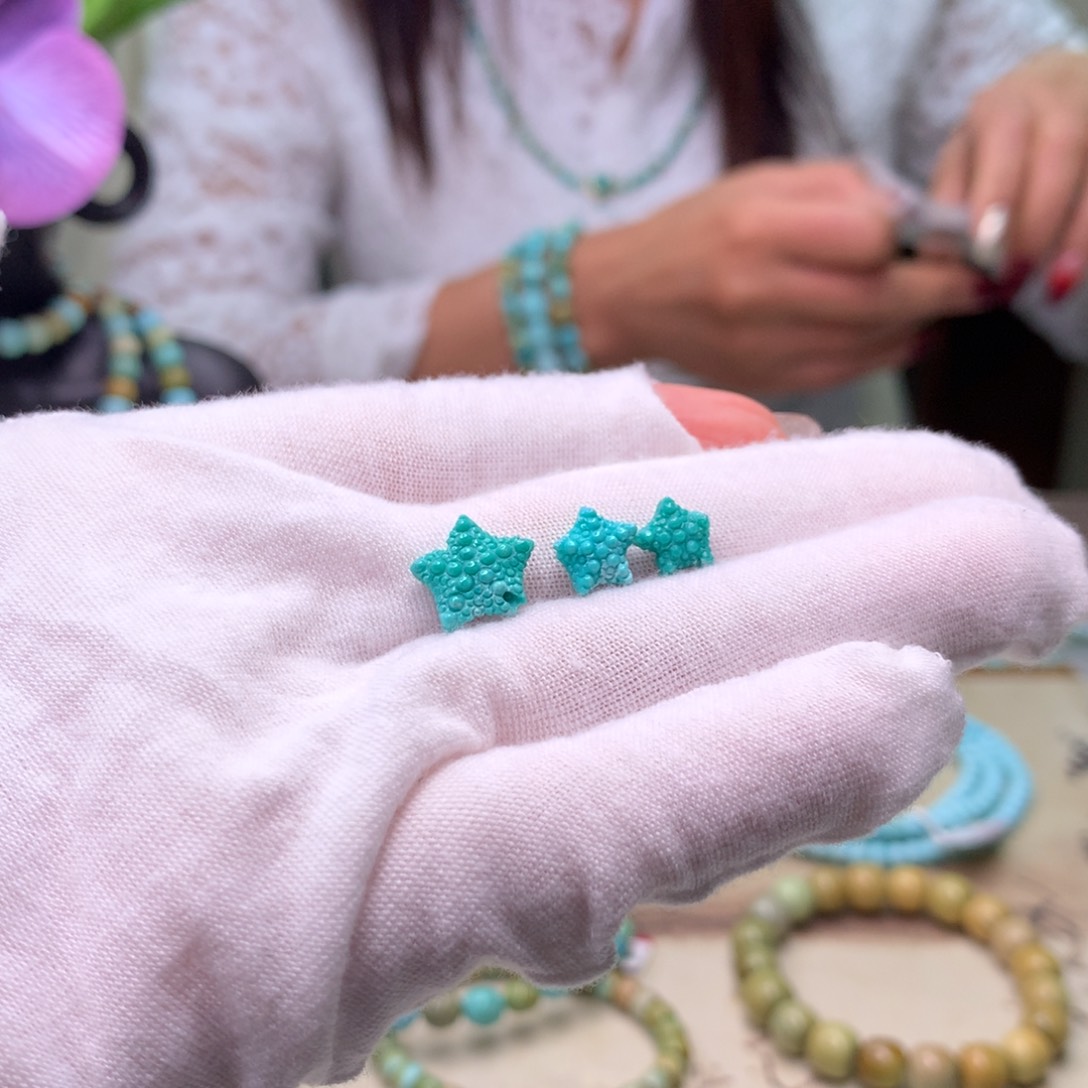 绿松石未镶嵌配饰