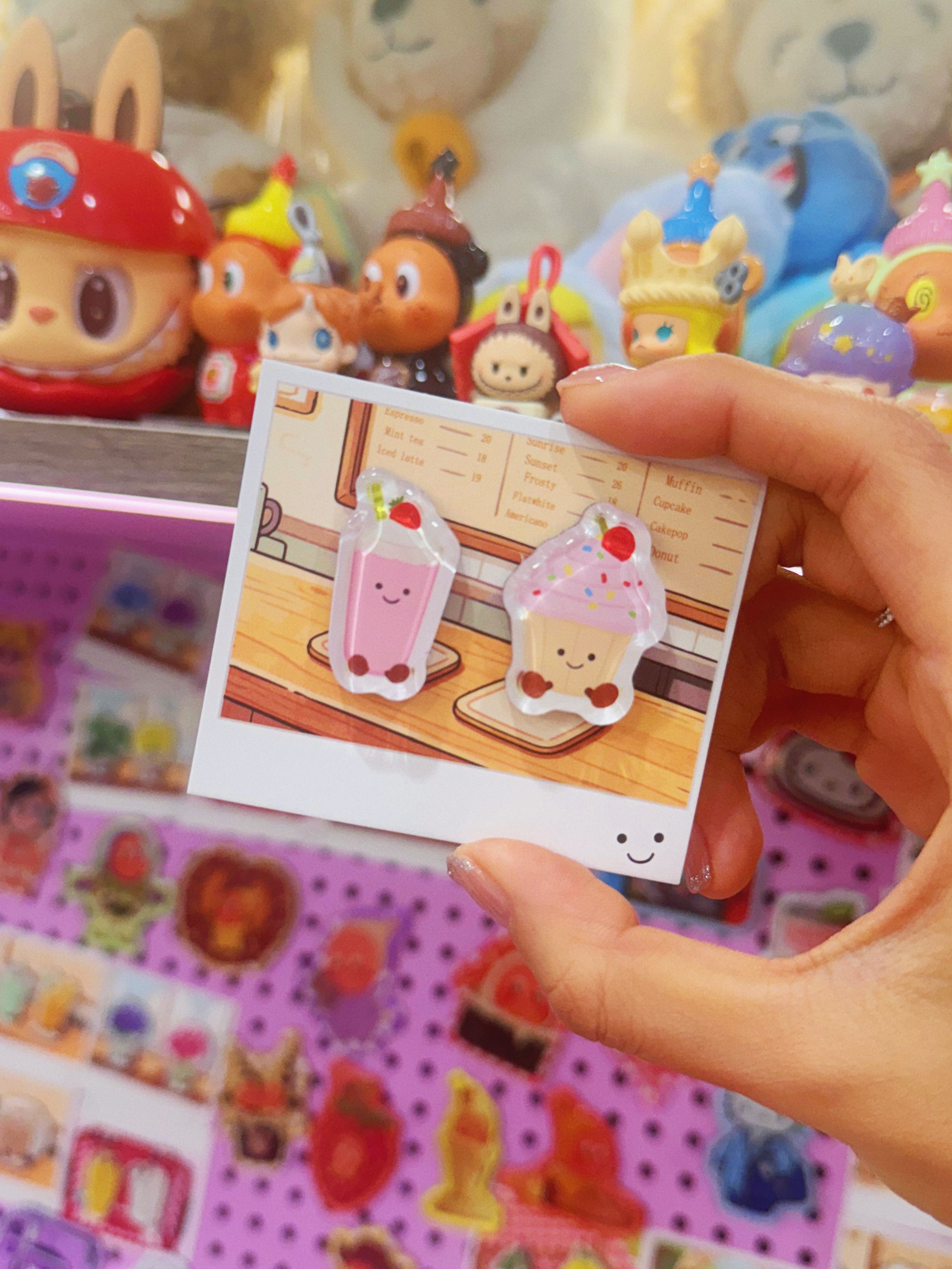 【jellycat】DIY异形亚克力冰箱贴礼物